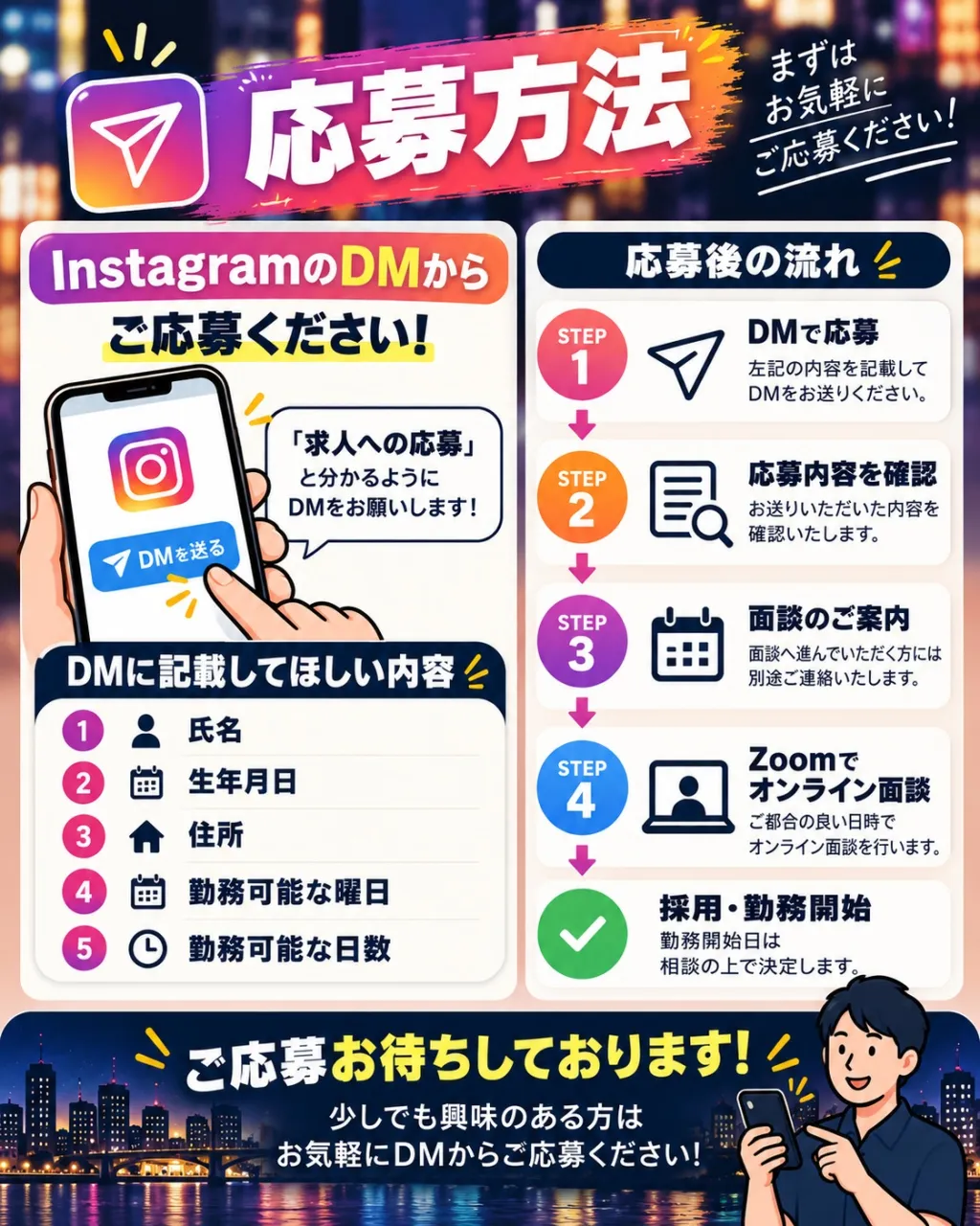 🚗【二種ドライバー募集】🚗